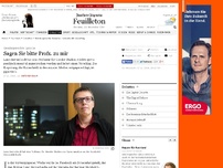 Bild zum Artikel: Gendergerechte Sprache: Sagen Sie bitte Profx. zu mir