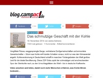 Bild zum Artikel: Das schmutzige Geschäft mit der Kohle