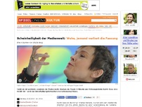 Bild zum Artikel: Scheinheiligkeit der Medienwelt: Wehe, jemand verliert die Fassung