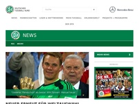 Bild zum Artikel: Neuer erneut für FIFA-Weltauswahl nominiert