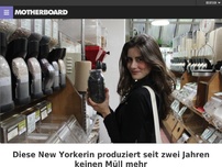 Bild zum Artikel: Diese New Yorkerin produziert seit zwei Jahren keinen Müll mehr