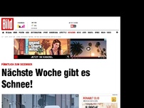 Bild zum Artikel: Pünktlich zum Dezember - Nächste Woche gibt es Schnee!