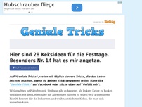 Bild zum Artikel: Hier sind 28 Keksideen für die Festtage. Besonders Nr. 14 hat es mir angetan.