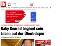 Bild zum Artikel: 80 Stundenkilometer schnell - Baby beginnt sein Leben auf der Überholspur​