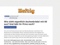 Bild zum Artikel: Wie sieht eigentlich Aschenbrödel mit 60 aus? Und lebt ihr Prinz noch?