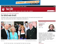 Bild zum Artikel: Kommentar CSU fordert Deutschpflicht: So blöd wie breit