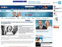 Bild zum Artikel: Frühgeborenes gestillt Foto gelöscht: Facebook schockt Mutter