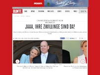 Bild zum Artikel: Charlène & Albert von Monaco  - Jaaa, ihre Zwillinge sind da!