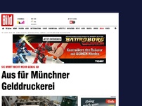 Bild zum Artikel: Wirft nicht genug ab - Aus für Münchner Gelddruckerei