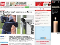 Bild zum Artikel: Einbrecher klagt bestohlenes Opfer - und gewinnt