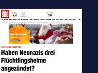 Bild zum Artikel: Asylheime brennen - Waren es Neonazis?