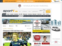 Bild zum Artikel: Odegaard: FCB hat Nase vorn
