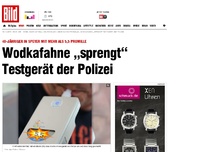 Bild zum Artikel: Mehr als 5,5 Promille - 48-Jähriger „sprengt“ Testgerät der Polizei