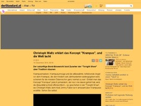 Bild zum Artikel: Viral - Christoph Waltz erklärt Konzept 'Krampus' und die Welt lacht