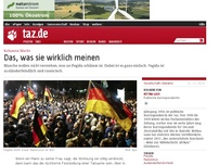 Bild zum Artikel: Kolumne Macht: Das, was sie wirklich meinen