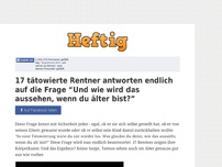 Bild zum Artikel: 17 tätowierte Rentner antworten endlich auf die Frage “Und wie wird das aussehen, wenn du älter...