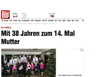 Bild zum Artikel: XXL-Familie - Mit 38 Jahren zum 14. Mal Mutter