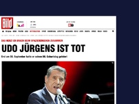 Bild zum Artikel: Im Alter von 80 - Udo Jürgens gestorben!
