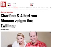 Bild zum Artikel: Charlène & Albert von Monaco - Das erste Foto ihrer fürstlichen Zwillinge