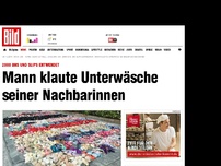 Bild zum Artikel: 2000 BHs und Slips - Mann klaut Unterwäsche seiner Nachbarinnen