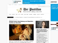 Bild zum Artikel: PEGIDA fordert Abschiebung von Familie aus Nazareth