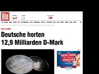 Bild zum Artikel: Trotz Euro! - Deutsche horten Milliarden D-Mark