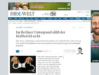 Bild zum Artikel: 'Unterwegs': Im Berliner Untergrund zählt der Haftbefehl nicht