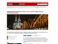 Bild zum Artikel: Geplante Demonstration: Kölner Dom soll bei Pegida-Marsch verdunkelt werden
