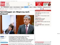 Bild zum Artikel: Spindelegger am Absprung nach Brüssel?