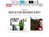 Bild zum Artikel: Magdalena Neuner - Treibt sie es mit dem Ehrgeiz zu weit?