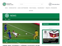Bild zum Artikel: 'Tor des Jahres': Götze-Schuss zum vierten WM-Titel macht das Rennen
