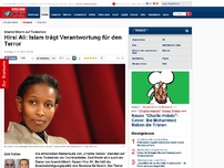 Bild zum Artikel: Islamkritikerin auf Todesliste - Hirsi Ali: Islam trägt Verantwortung für den Terror