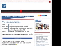 Bild zum Artikel: Ein typischer Tag in der Klausurphase -Erwartungen vs. Realität