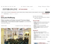 Bild zum Artikel: Muslime: 
  Und jetzt Hoffnung