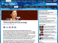 Bild zum Artikel: Wagenknecht: 'US-Drohnenangriffe wie Pariser Anschläge'