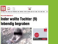 Bild zum Artikel: Weil sie ein Mädchen ist - Inder wollte Tochter lebendig begraben