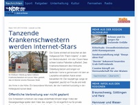 Bild zum Artikel: Tanzende Krankenschwestern werden Internet-Stars