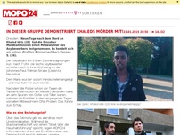 Bild zum Artikel: In dieser Gruppe demonstriert Khaleds Mörder mit!