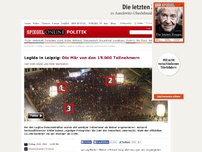 Bild zum Artikel: Legida in Leipzig: Die Mär von den 15.000 Teilnehmern