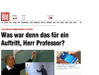 Bild zum Artikel: Wutanfall im Hörsaal - Was war das denn für ein Auftritt, Herr Professor?