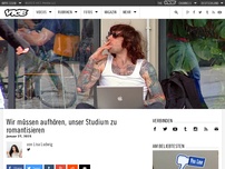 Bild zum Artikel: Campus, Sex und Ravioli: Wir müssen aufhören, unser Studium zu romantisieren