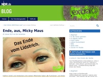 Bild zum Artikel: Ende, aus, Micky Maus