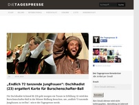 Bild zum Artikel: „Endlich 72 tanzende Jungfrauen“: Dschihadist (23) ergattert Karte für Burschenschafter-Ball