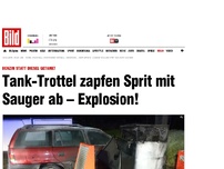 Bild zum Artikel: Verpuffung! - Männer wollen Sprit aus Auto saugen