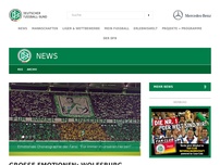 Bild zum Artikel: Wolfsburg ehrt Malanda mit einer Beifall-Minute
