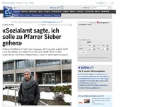 Bild zum Artikel: Langnau am Albis : «Sozialamt sagte, ich solle zu Pfarrer Sieber gehen»