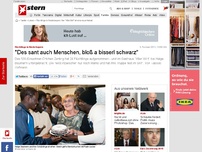 Bild zum Artikel: Flüchtlinge in Niederbayern: 'Des sant auch Menschen, bloß a bisserl schwarz'