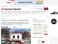 Bild zum Artikel: Neuburg: Notarzt soll Autofahrer gefährdet haben
