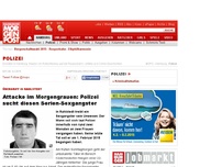 Bild zum Artikel: Übergriff in Rahlstedt - Attacke im Morgengrauen: Polizei sucht diesen Serien-Sexgangster