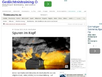 Bild zum Artikel: Meditation: Spuren im Kopf